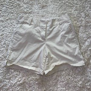 Khaki shorts from the LOFT